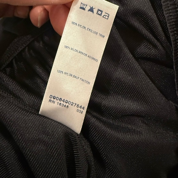 Vassarette Black Midi Slip Skirt Lace Lined Goth Whimsigoth Feminine Versatile - Picture 6 of 8